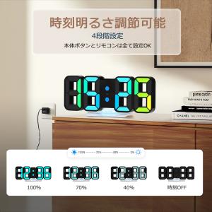 デジタル時計 アラーム 置き時計 デジタル 置...の詳細画像3