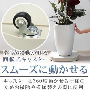 植木鉢 トレー キャスター付き 35cm 受け...の詳細画像3