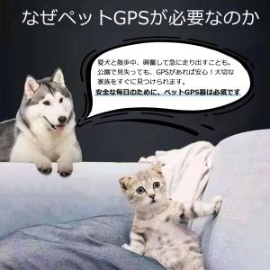 ペット用GPS ミニ犬 GPS 追跡装置 首輪...の詳細画像1