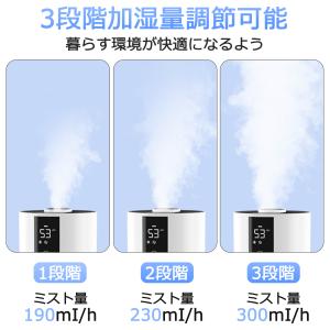 加湿器 超音波式 大容量 8L 上から給水 超...の詳細画像3