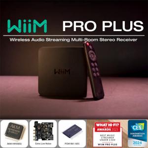 【国内正規品】 WiiM Pro Plus AirPlay 2 レシーバー Audio WiFi マルチルームネットワークストリーマー