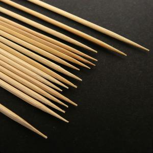 竹製 両細爪楊枝 6.5cm 極細 約1mm ...の詳細画像3
