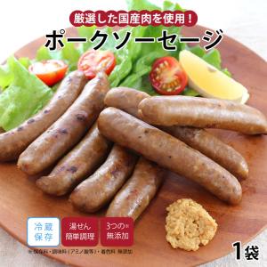 「ポークソーセージ」 手作り 国産 豚肉 キャンプ