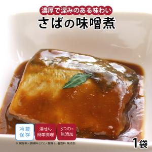 【公式】知久屋 さばの味噌煮 冷蔵 | ちくや 赤味噌 手作り 無添加 健康 惣菜 おかず 弁当 お取り寄せ グルメ 和食 煮物 真空パック ギフト プレゼント 父の日