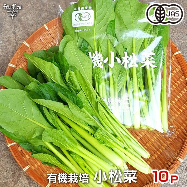 小松菜 150g×10P 有機栽培 送料無料 鹿児島県産 オーガニック 九州産 こまつな 業務用 ま...