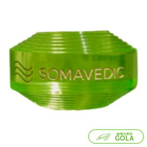 ソマヴェディック パワー ブラック ポータブルボタン : 健康な髪ドット