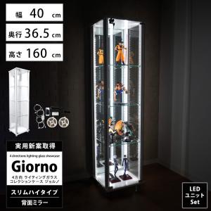 地球家具 引き戸コレクションケース スラリス SLALIS 本体 ハイタイプ