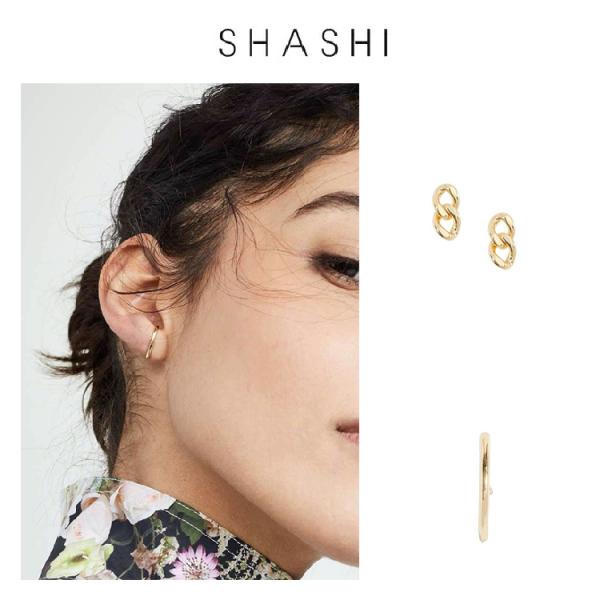 SHASHI BabyBossEarring FordEarCuff シャシ ピアス ゴールド アク...