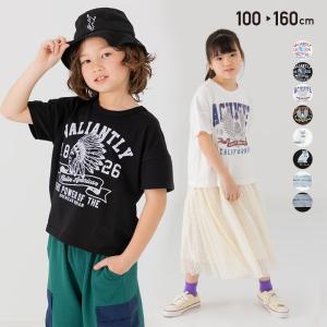 ゆうパケ送料無料 在庫処分 キッズ 半袖 Tシャツ 子供服 男の子 女の子 プリント 写真 カジュアル アメカジ ワイド 夏 100 110 120 130 140 150 160cm [M便 1/2]
