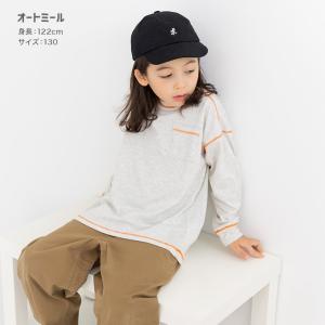 【爆買】 ネコポス送料無料 キッズ 長袖 Tシ...の詳細画像3