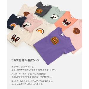 ネコポス送料無料 在庫処分 キッズ 半袖 Tシ...の詳細画像1