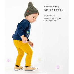 ゆうパケ送料無料 キッズ パンツ ストレッチ ...の詳細画像2
