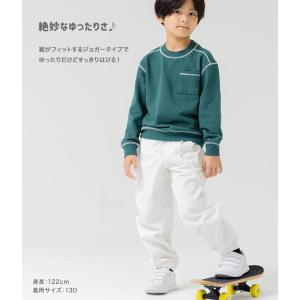 【爆買】 在庫処分 キッズ カーゴ パンツ ベ...の詳細画像2