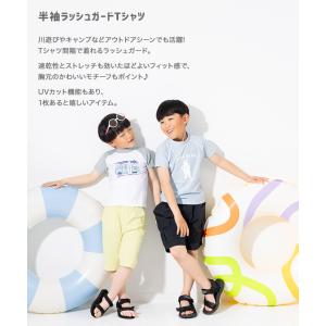ネコポス送料無料 ラッシュガード 半袖 Tシャ...の詳細画像1