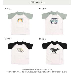 ネコポス送料無料 在庫処分 ラッシュガード 半...の詳細画像2