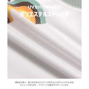 ネコポス送料無料 在庫処分 ラッシュガード 半...の詳細画像4