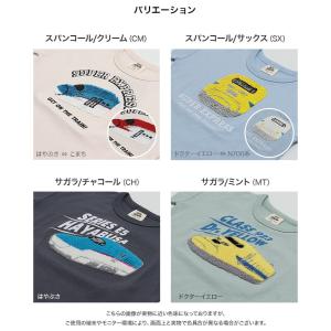 新幹線 JR 半袖 Tシャツ 男の子 子供服 ...の詳細画像2