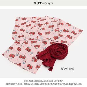 ハローキティ キッズ 浴衣セット 3点セット ...の詳細画像2