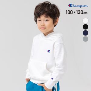 キッズ チャンピオン パーカー ベビー服 子供服 スウェット 長袖 ロゴ 裏毛 男の子 女の子 トップス champion 秋 100 110 120 130cm