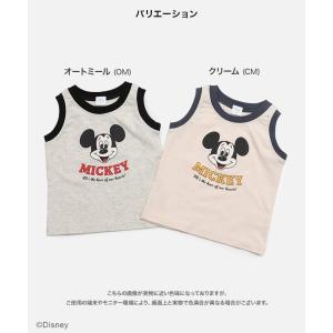 ミッキーマウス キッズ 半袖 タンクトップ ノ...の詳細画像2