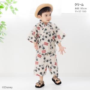 ミッキーマウス キッズ 甚平セット ベビー服 ...の詳細画像4