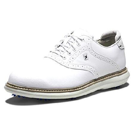 FootJoy Men&apos;s Traditions Golf Shoe, White/White, 1...