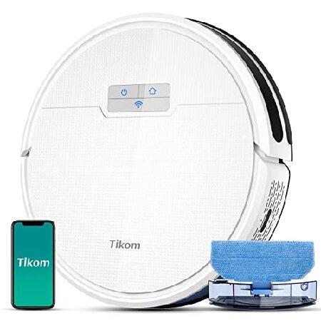 Tikom Robot Vacuum and Mop Combo 2 in 1, 4500Pa St...