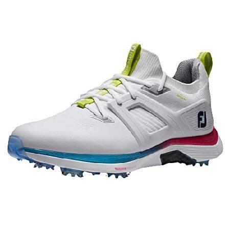 FootJoy Men&apos;s Hyperflex Carbon Golf Shoe, White/Bl...