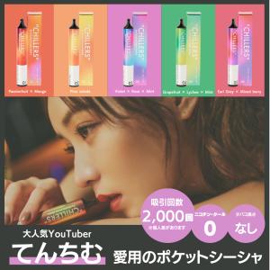2000回吸引 使い捨て電子シーシャ てんちむ...の詳細画像3