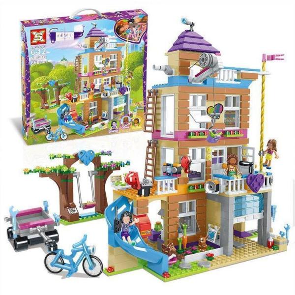 LEGO レゴ交換品 作戦ハウス フレンドシップハウス ブロック 組み立て おもちゃ 知育 教材 女...