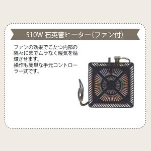 こたつ こたつテーブル コタツ 北欧 円形 天...の詳細画像4