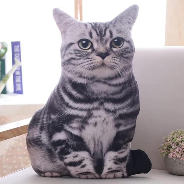 猫 ぬいぐるみ 50cm リアル 抱き枕 ３Ｄプリント ネコ 抱きまくら ネコちゃん だきまくら か...
