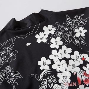シャツ メンズ 羽織り和風 和式パーカー Tシ...の詳細画像5