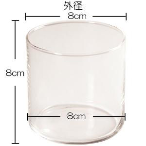 キャンドルホルダー ガラス サークル80 フィ...の詳細画像1