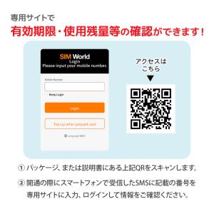 アメリカ/カナダ/メキシコ データ通信専用SI...の詳細画像2