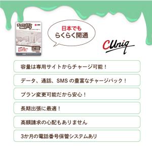 チョコSIM Mプラン データ/音声/SMS付...の詳細画像2