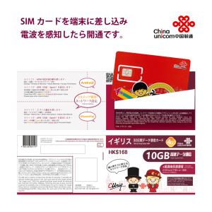 イギリス 他計6か国 データ通信SIMカード(...の詳細画像3