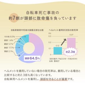 子供用 自転車 ヘルメット 48-52cm 1...の詳細画像2