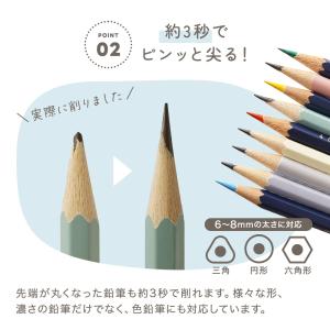 鉛筆削り 電動 電動鉛筆削り 人気 こども 電...の詳細画像4