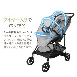ベビーカー 虫よけネット メッシュ 虫除け 蚊...の詳細画像4