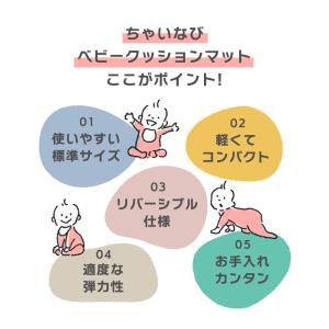 プレイマット ベビーマット 折りたたみ 148...の詳細画像3
