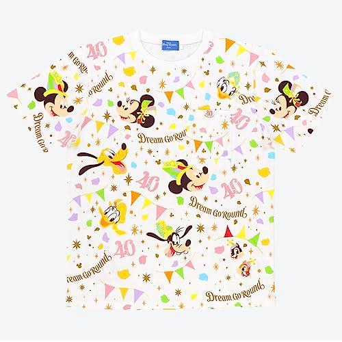 東京ディズニーランド40周年 Tシャツ 各種サイズあり ドリームゴーラウンド 記念グッズ 東京ディズ...