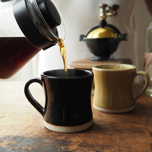 直営店 ひょうげ マグ 容量300ml 日本製 美濃焼 陶器 コーヒーカップ Heuge  H001