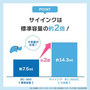 キャノンインク360 BC-360XL ( B...の詳細画像3