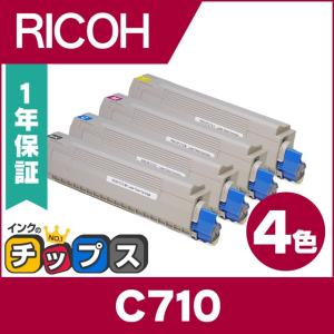 SP C710 リコー RICOH SP トナーカートリッジ SP C710K SP C710C SP C710M SP C710Y 4色セット IPSiO SP リサイクルトナー｜chips