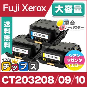 ゆーFUJIFILM トナーカートリッジ シアン　CT203208 インクのチップス CT203208 富士ゼロックス トナーカートリッジ シアン