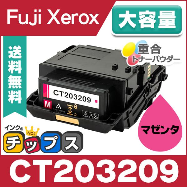 CT203209 富士ゼロックス トナーカートリッジ マゼンタ 単品 CT203209 大容量 互換...