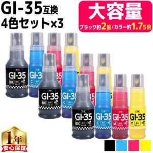 インクのチップス GI-35M キャノン用(Canon) 大容量 顔料 マゼンタ互換