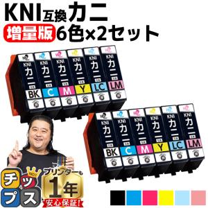 インクのチップス エプソン インク カニ KNI-6CL-L 互換 EP-887AW EP