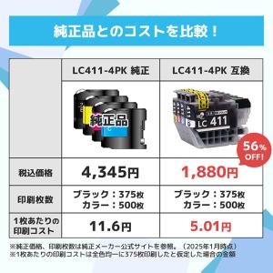 LC411BK LC411C LC411M L...の詳細画像4